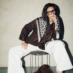 Square Silk Scarf 2 - AB ESSENTIALS