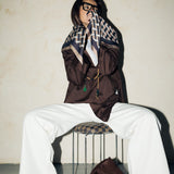 Square Silk Scarf 2 - AB ESSENTIALS
