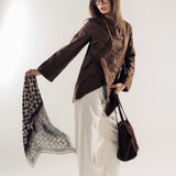 Square Silk Scarf 2 - AB ESSENTIALS