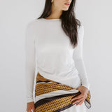Square Silk Scarf 3 - AB ESSENTIALS