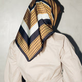 Square Silk Scarf 3 - AB ESSENTIALS