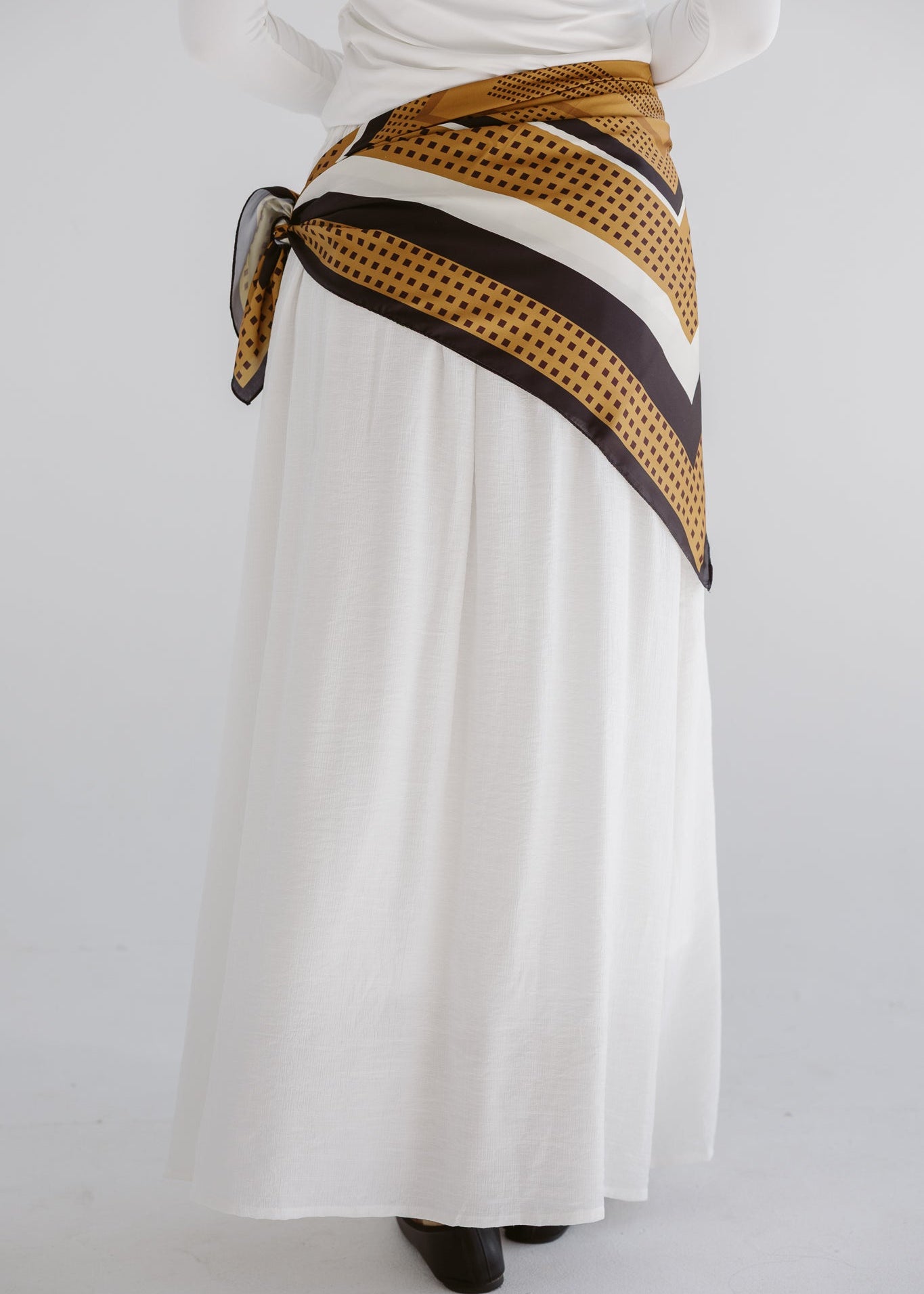 Square Silk Scarf 3 - AB ESSENTIALS
