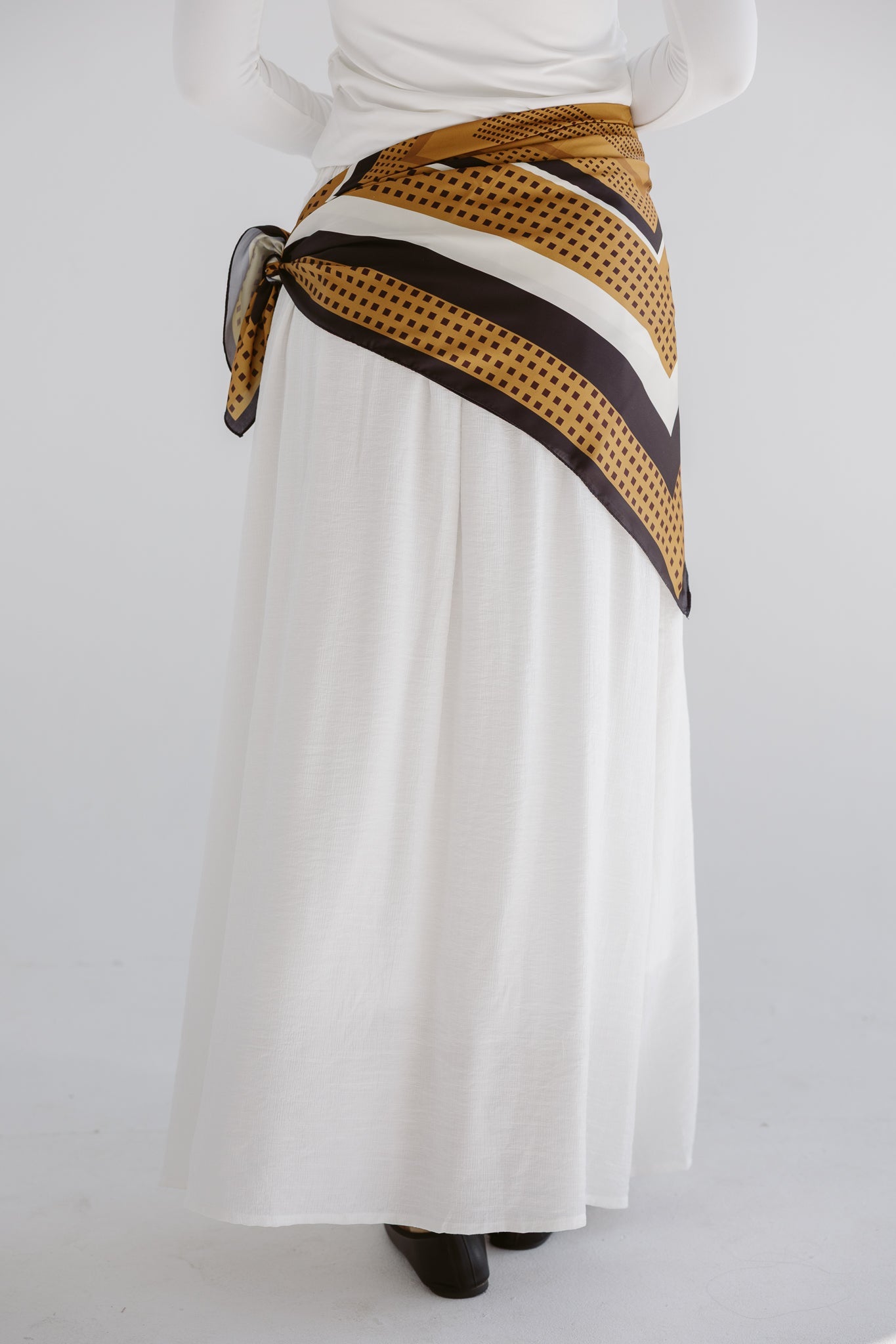 Square Silk Scarf 3 - AB ESSENTIALS