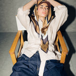 Square Silk Scarf 3 - AB ESSENTIALS
