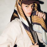 Square Silk Scarf 3 - AB ESSENTIALS
