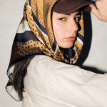 Square Silk Scarf 3 - AB ESSENTIALS