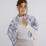 Square Silk Scarf 4 - AB ESSENTIALS