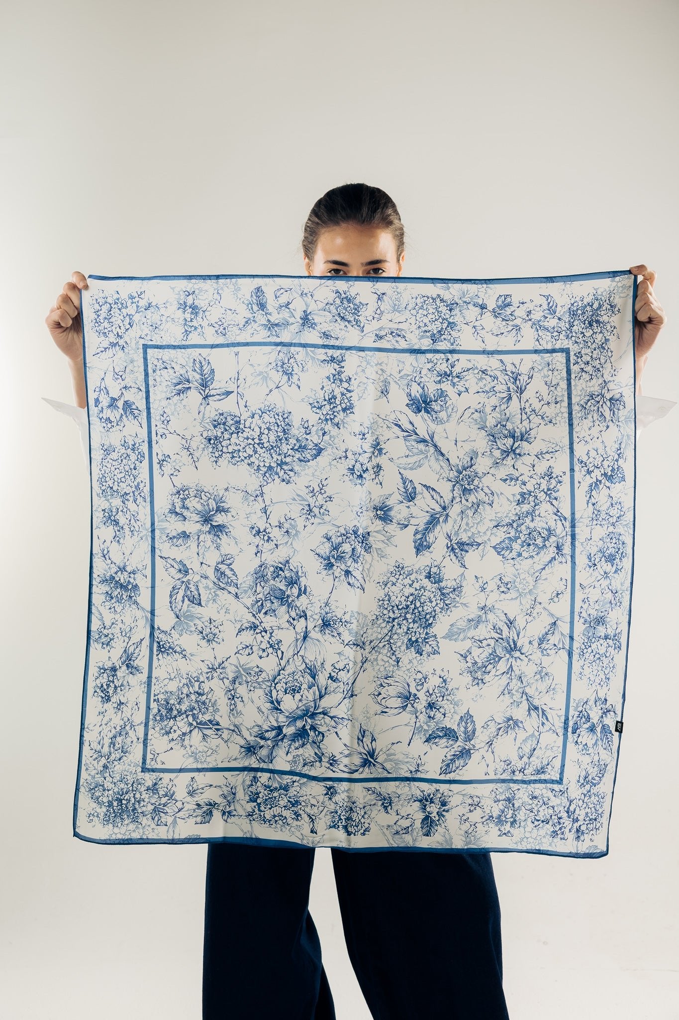Square Silk Scarf 4 - AB ESSENTIALS