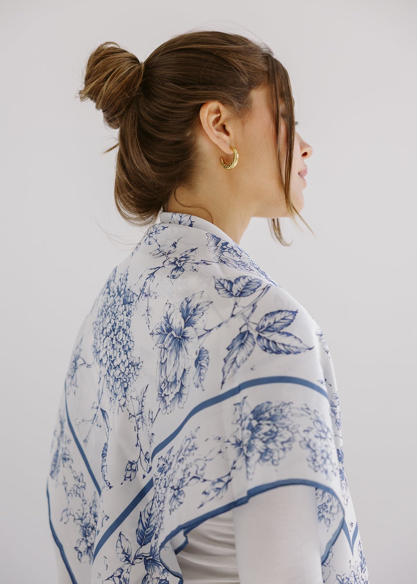 Square Silk Scarf 4 - AB ESSENTIALS