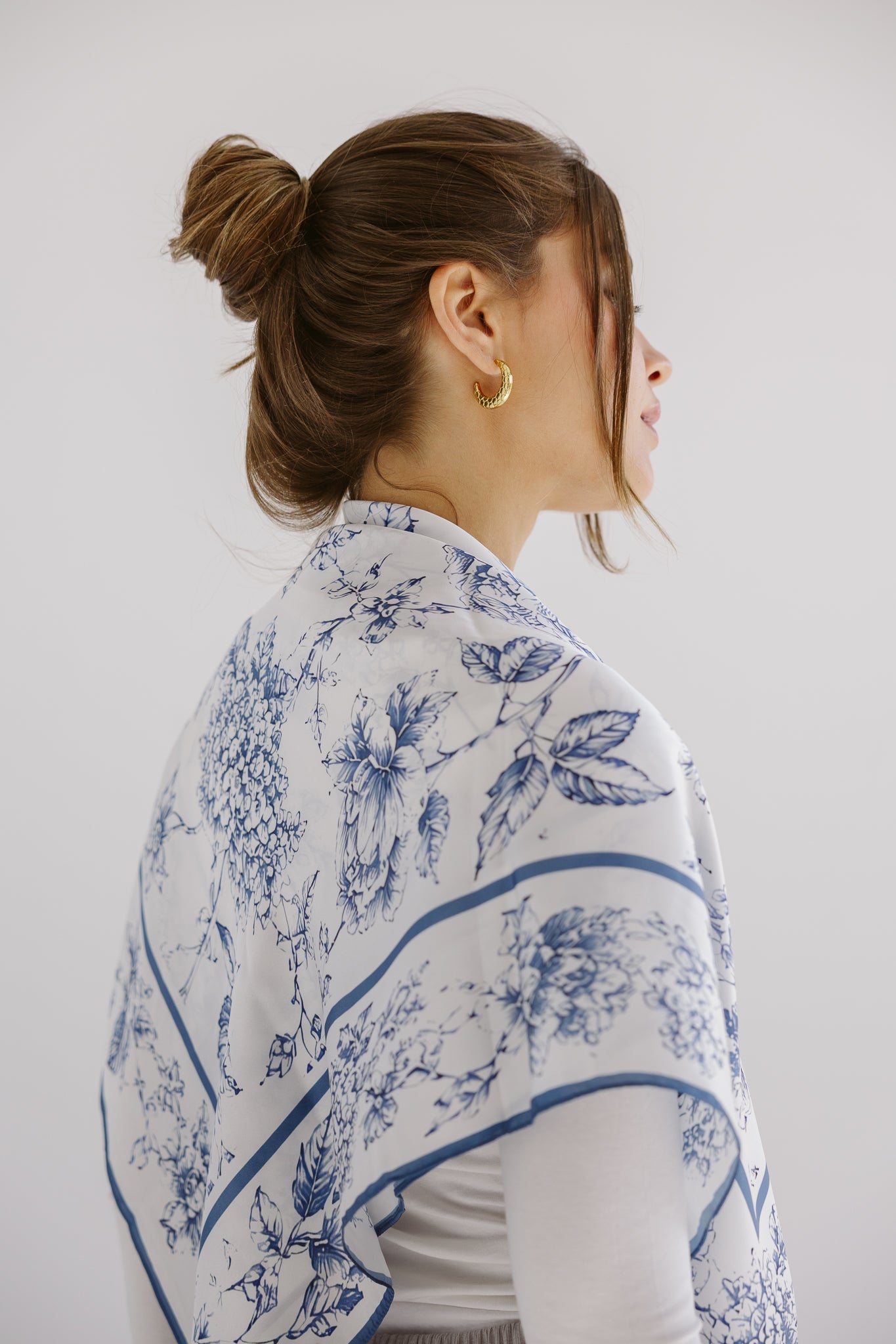 Square Silk Scarf 4 - AB ESSENTIALS