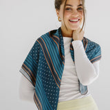 Square Silk Scarf 5 - AB ESSENTIALS