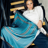 Square Silk Scarf 5 - AB ESSENTIALS