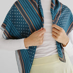 Square Silk Scarf 5 - AB ESSENTIALS