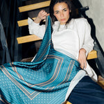Square Silk Scarf 5 - AB ESSENTIALS