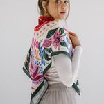 Square Silk Scarf 6 - AB ESSENTIALS