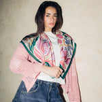 Square Silk Scarf 6 - AB ESSENTIALS