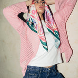 Square Silk Scarf 6 - AB ESSENTIALS