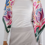Square Silk Scarf 6 - AB ESSENTIALS