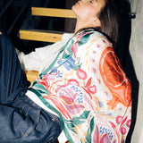 Square Silk Scarf 6 - AB ESSENTIALS