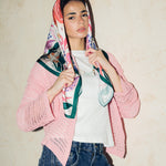 Square Silk Scarf 6 - AB ESSENTIALS
