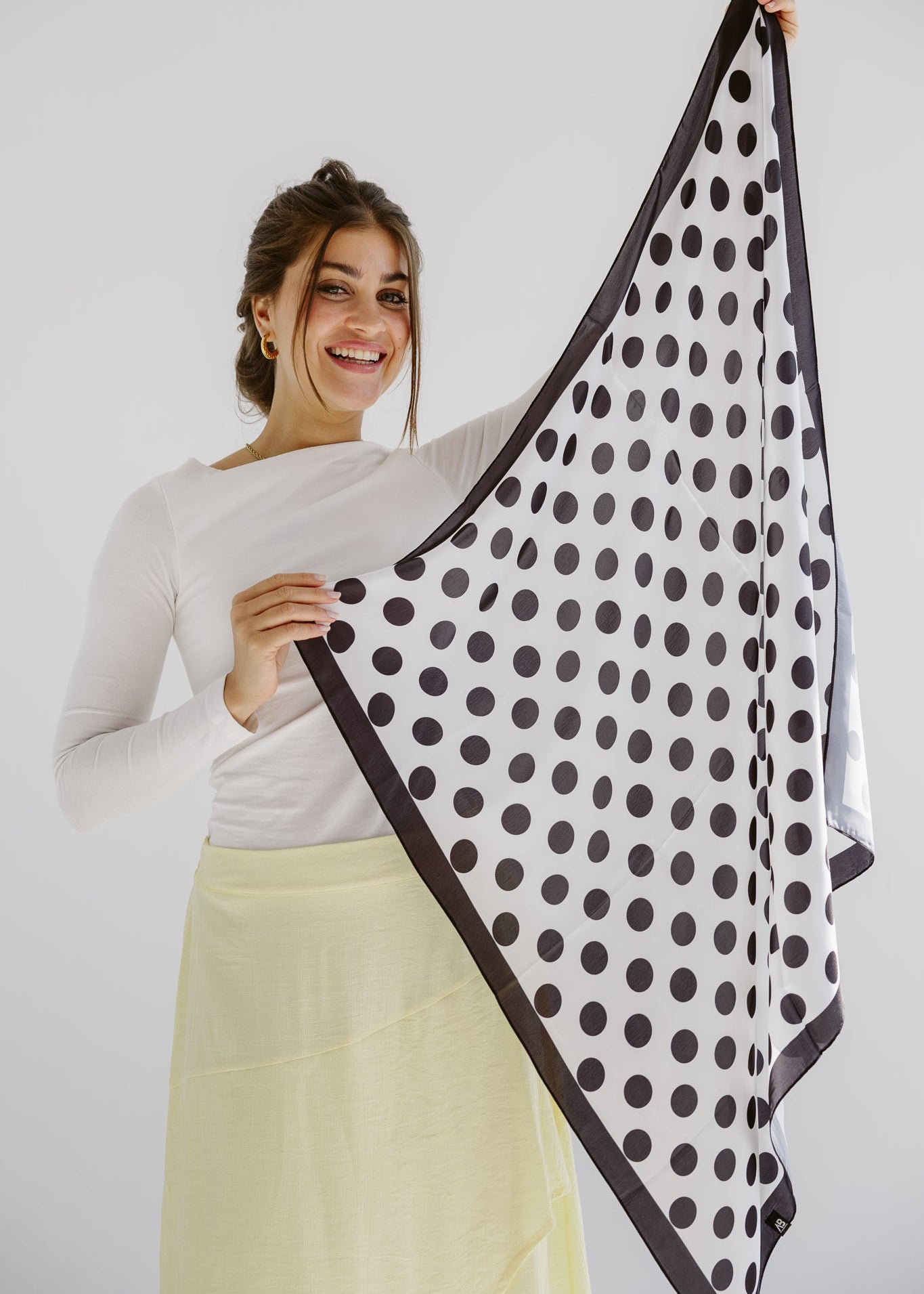 Square Silk Scarf 7 - AB ESSENTIALS