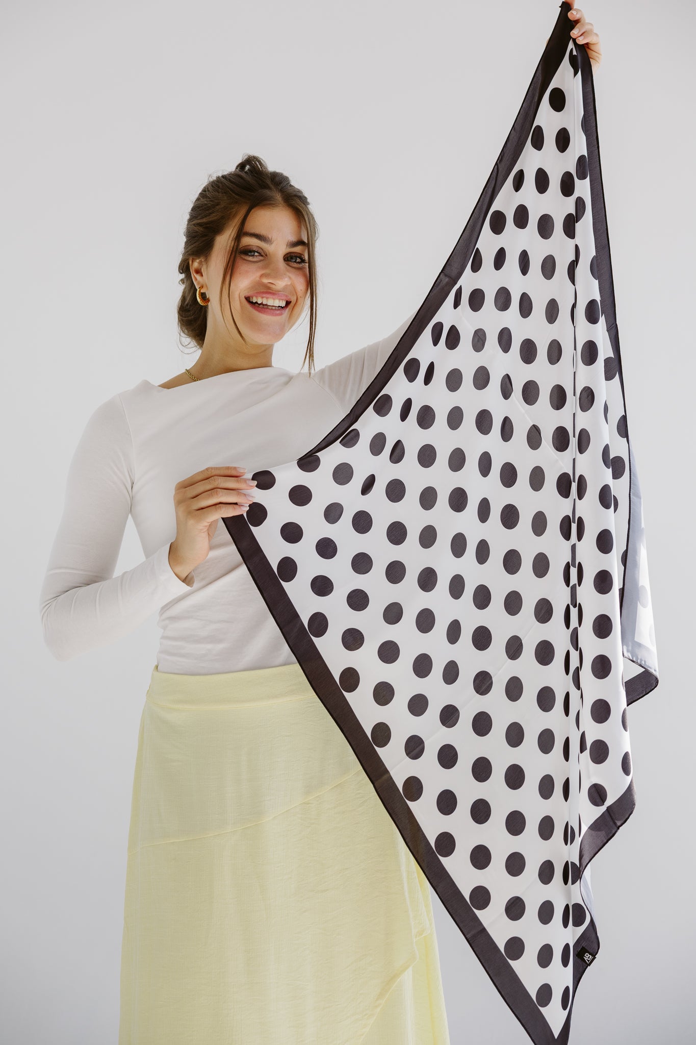 Square Silk Scarf 7 - AB ESSENTIALS