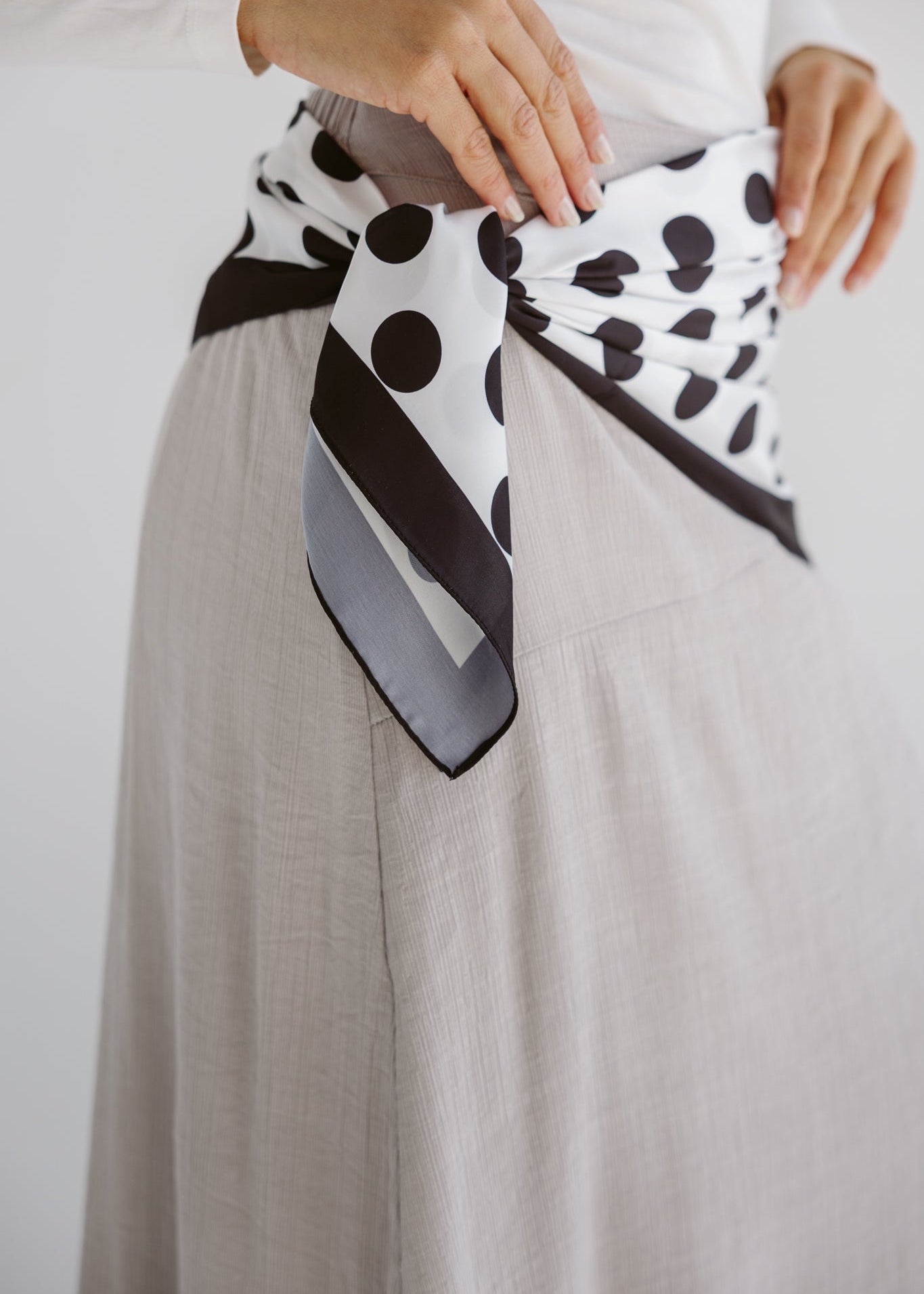Square Silk Scarf 7 - AB ESSENTIALS