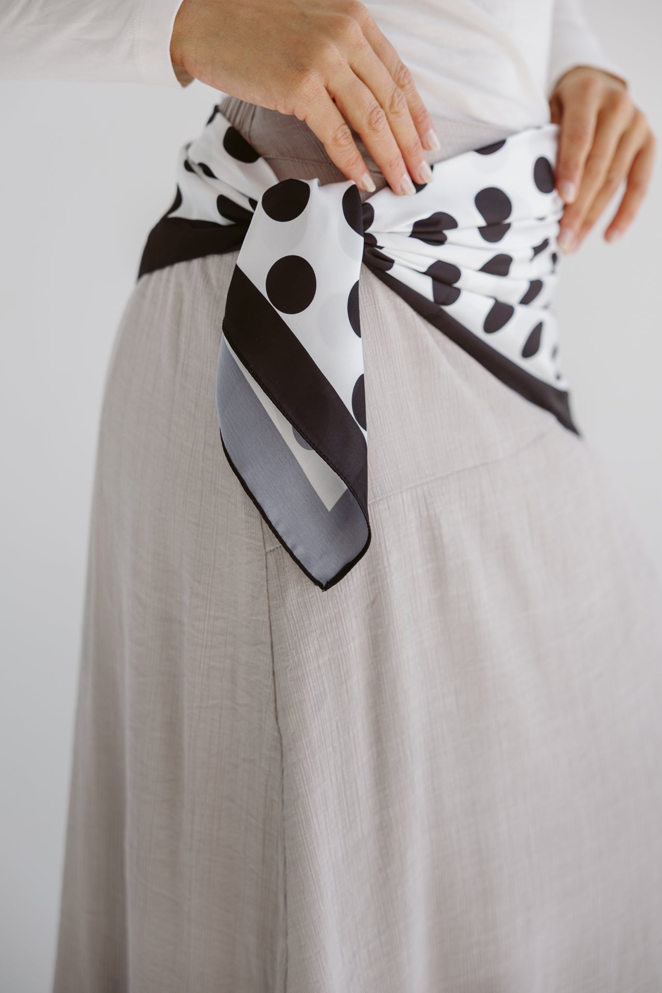 Square Silk Scarf 7 - AB ESSENTIALS