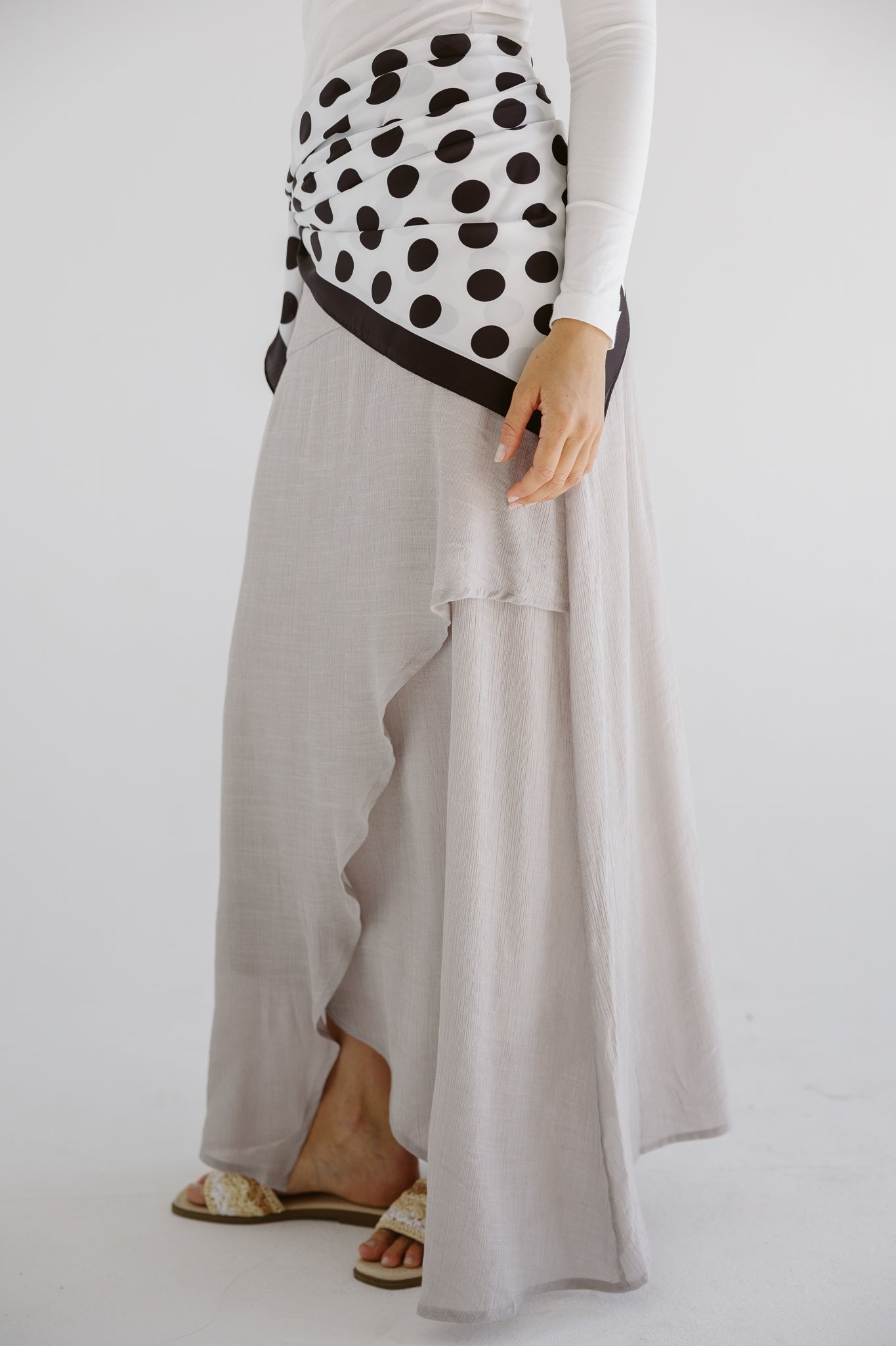 Square Silk Scarf 7 - AB ESSENTIALS
