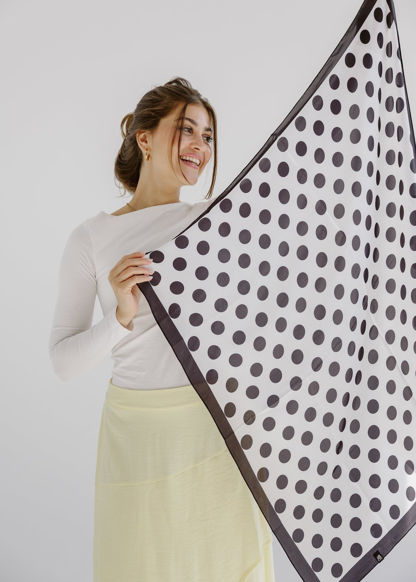 Square Silk Scarf 7 - AB ESSENTIALS