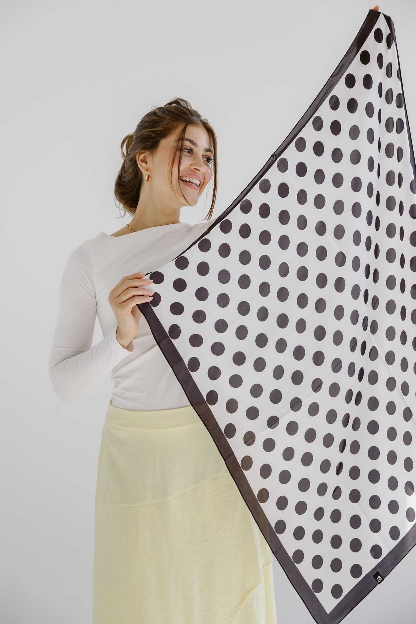 Square Silk Scarf 7 - AB ESSENTIALS