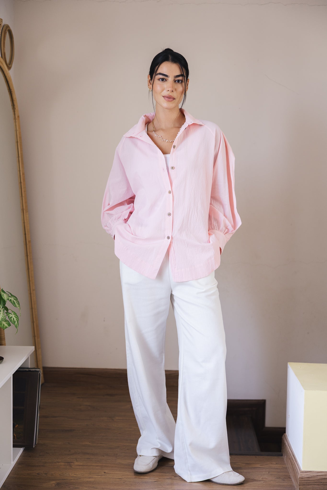 Standout Top Powder Pink - AB ESSENTIALS