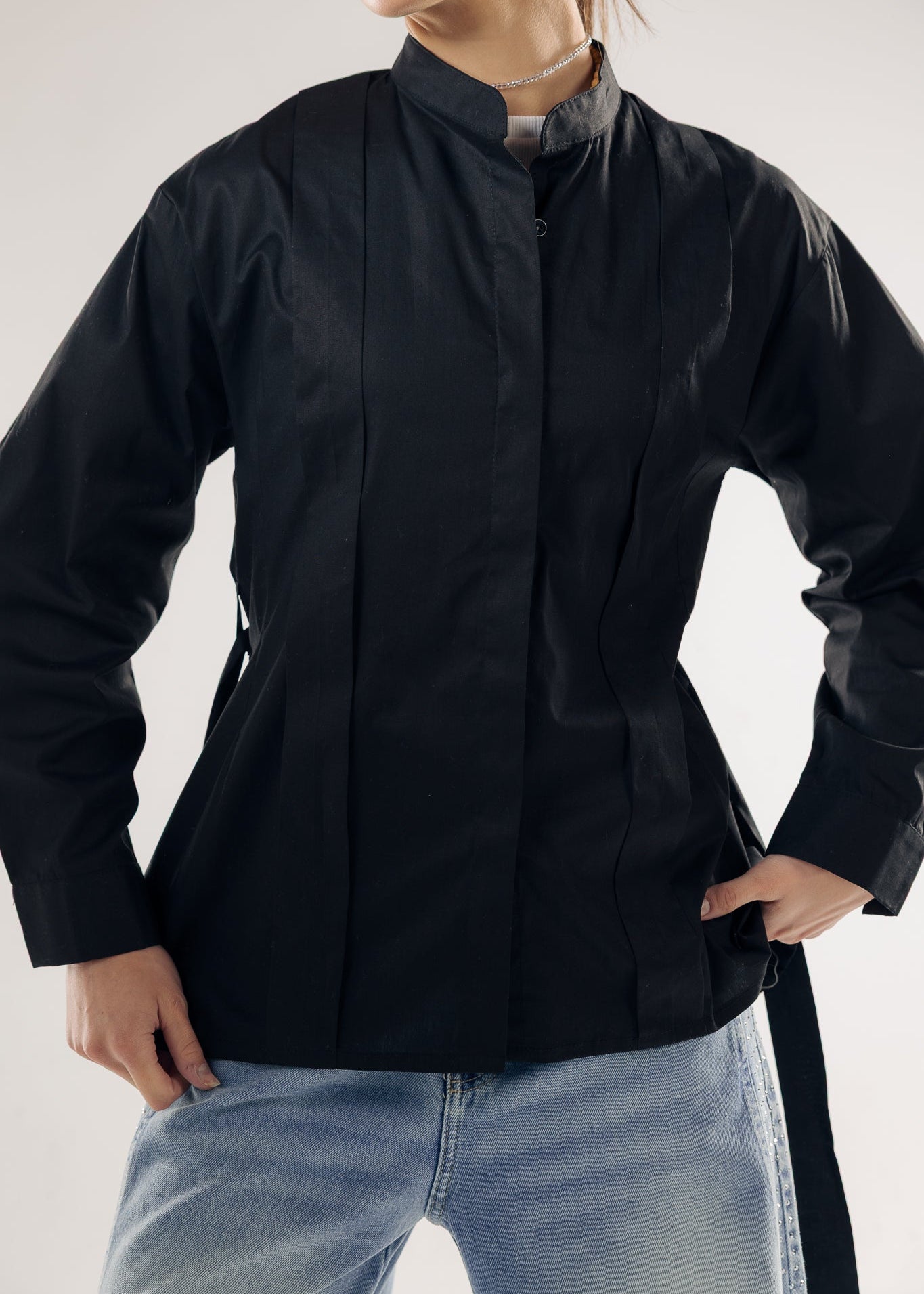 Star Girl Shirt Black - AB ESSENTIALS