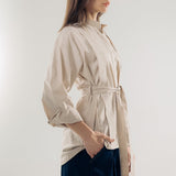 Star Girl Shirt Latte - AB ESSENTIALS
