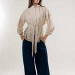 Star Girl Shirt Latte - AB ESSENTIALS