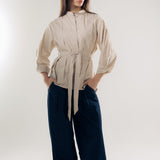 Star Girl Shirt Latte - AB ESSENTIALS