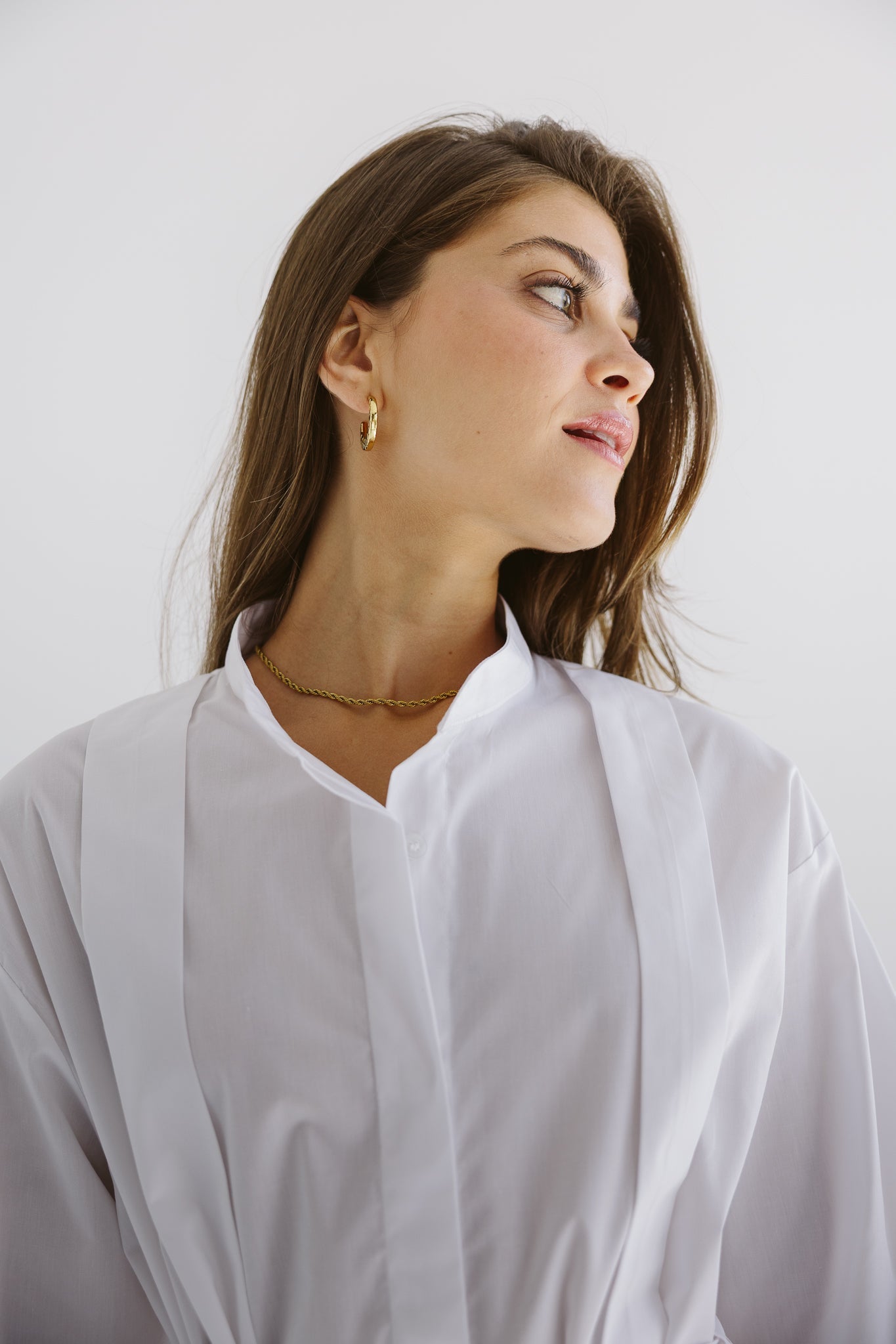 Star Girl Shirt White - AB ESSENTIALS