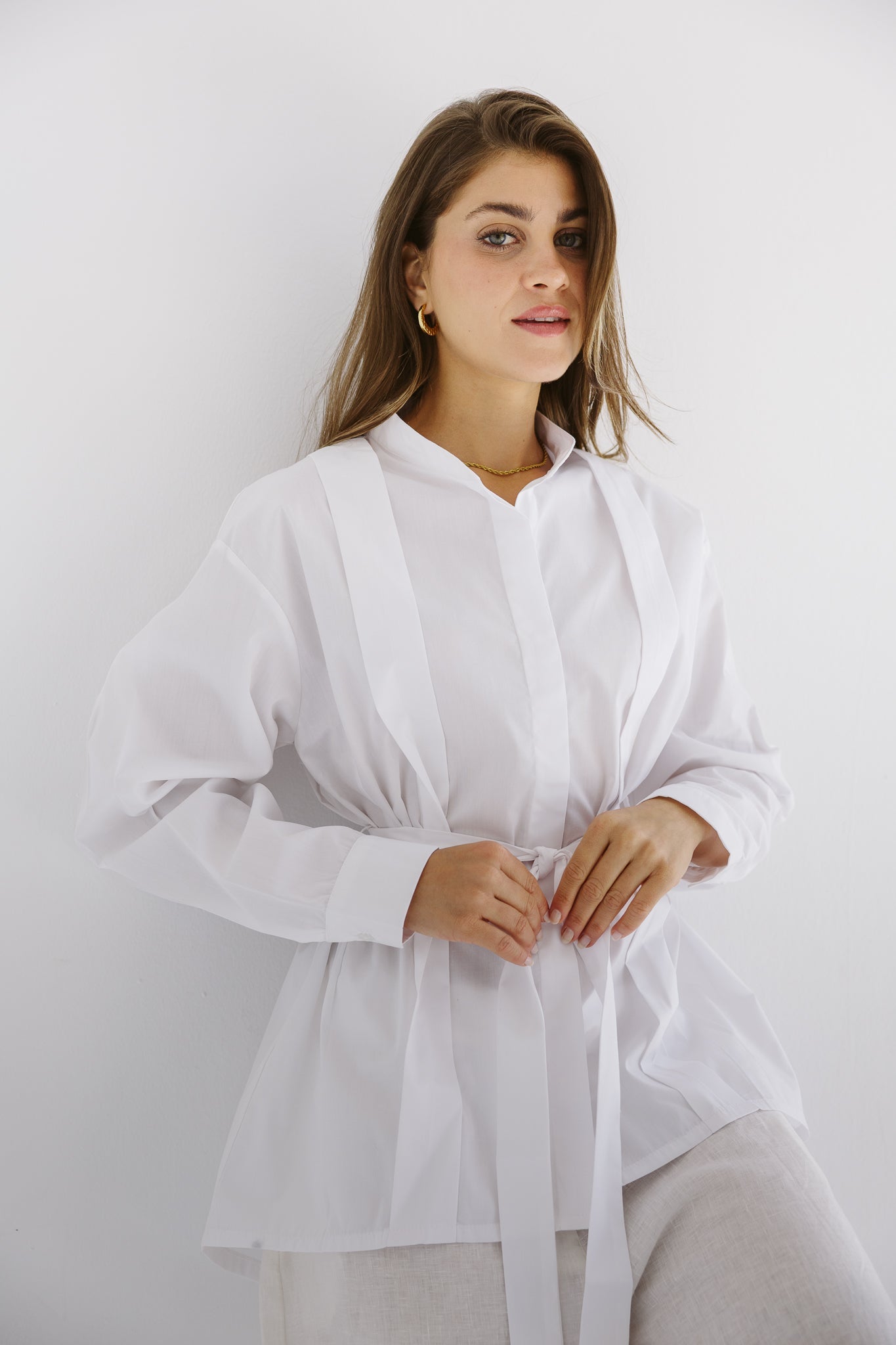 Star Girl Shirt White - AB ESSENTIALS