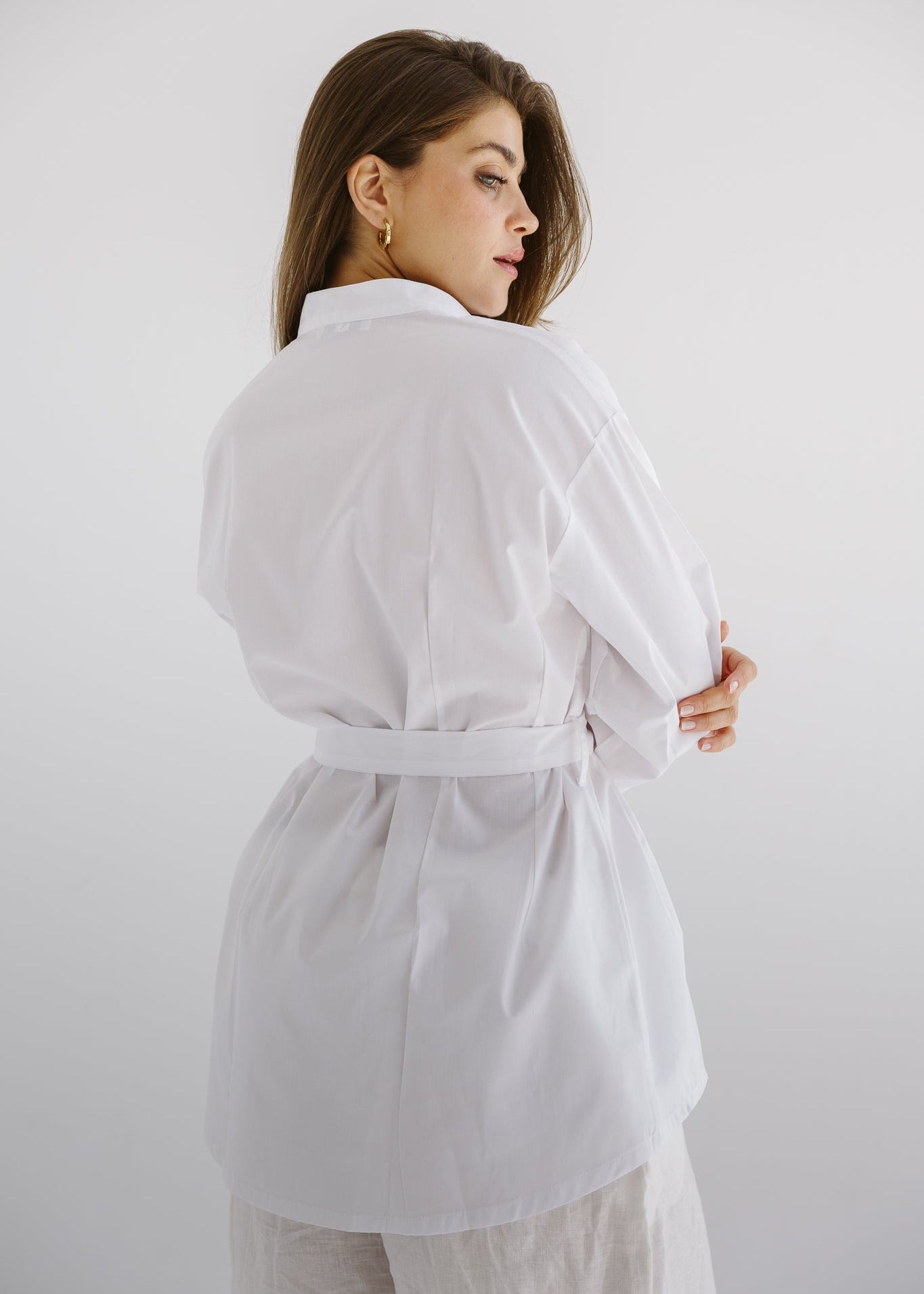 Star Girl Shirt White - AB ESSENTIALS