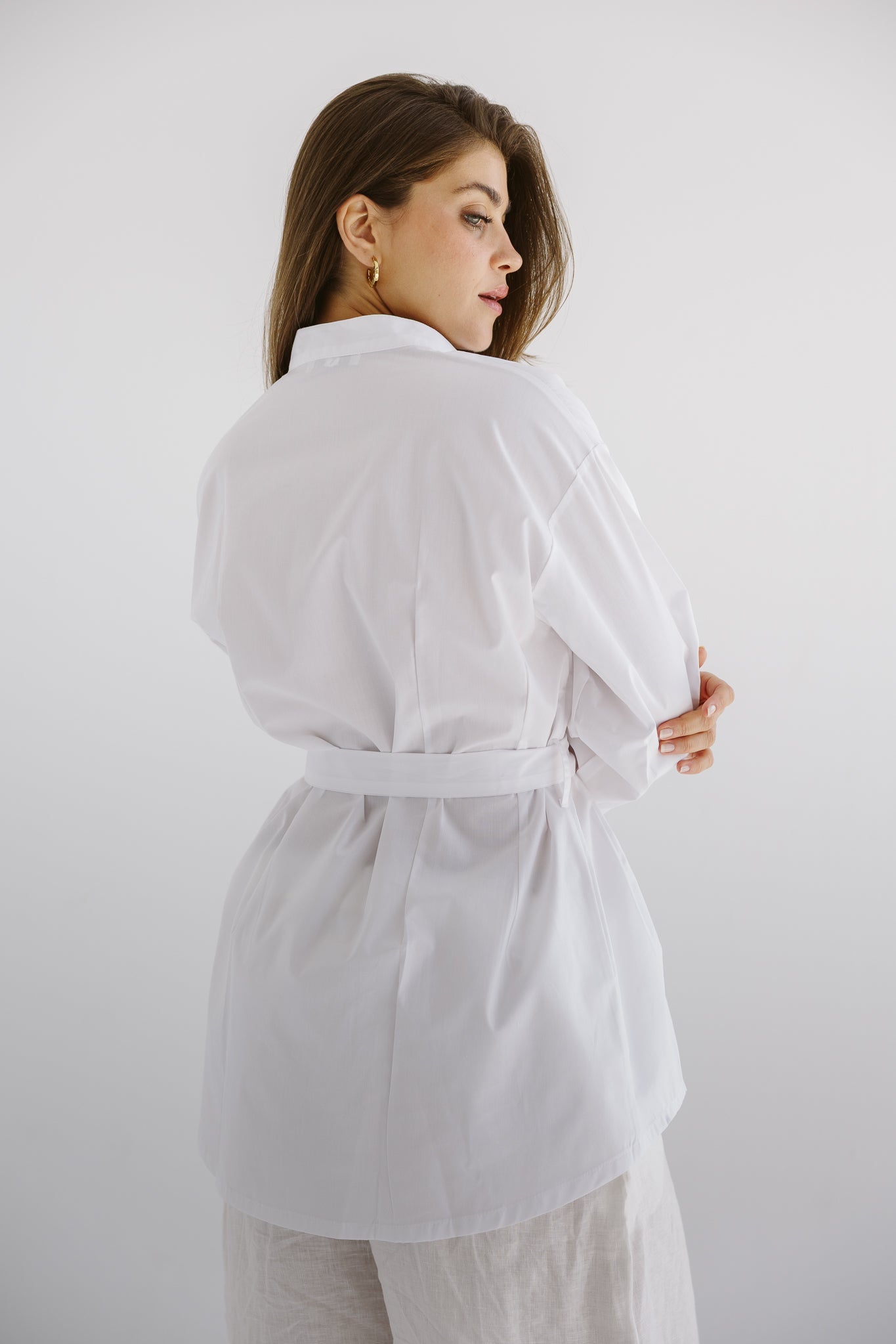 Star Girl Shirt White - AB ESSENTIALS