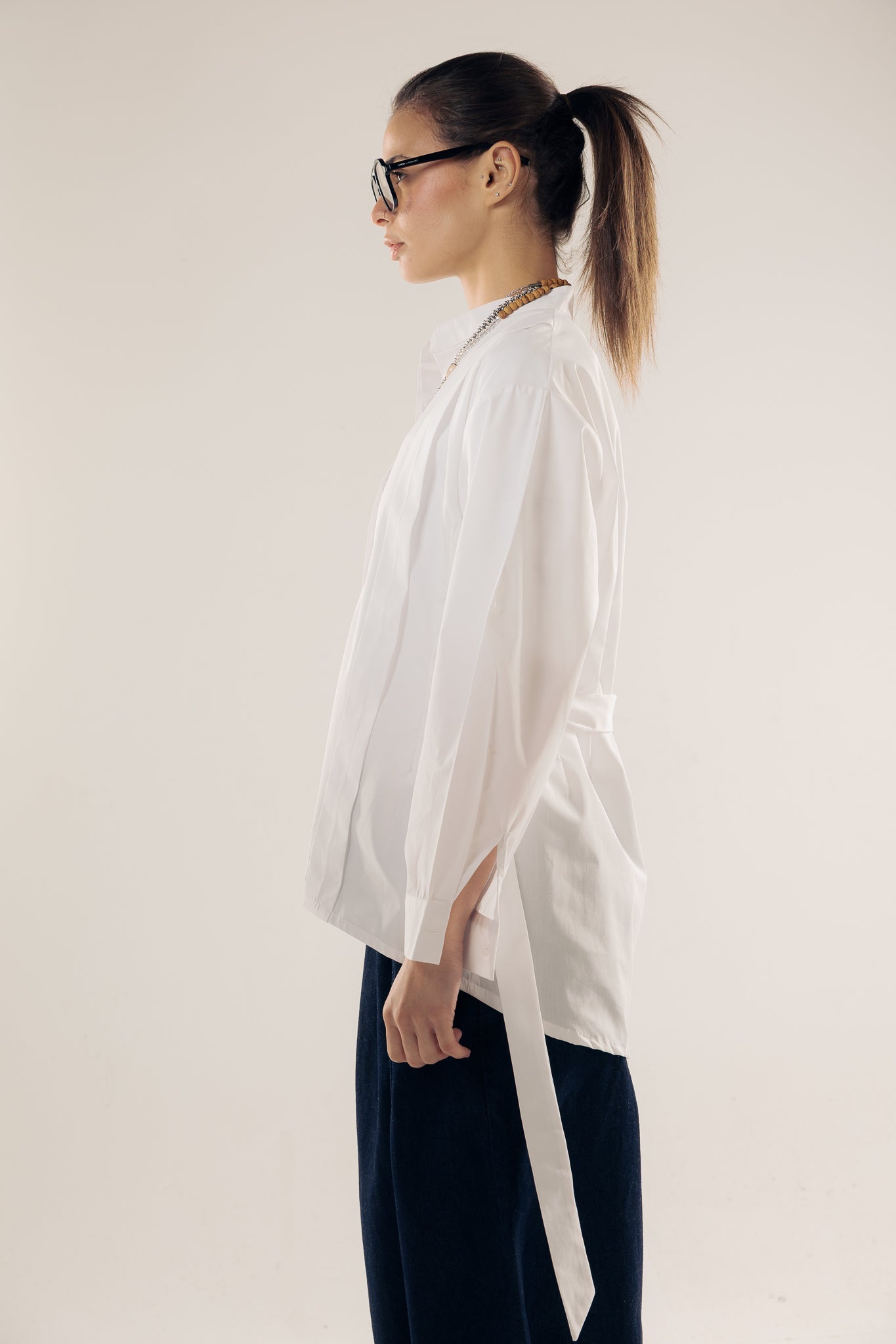 Star Girl Shirt White - AB ESSENTIALS