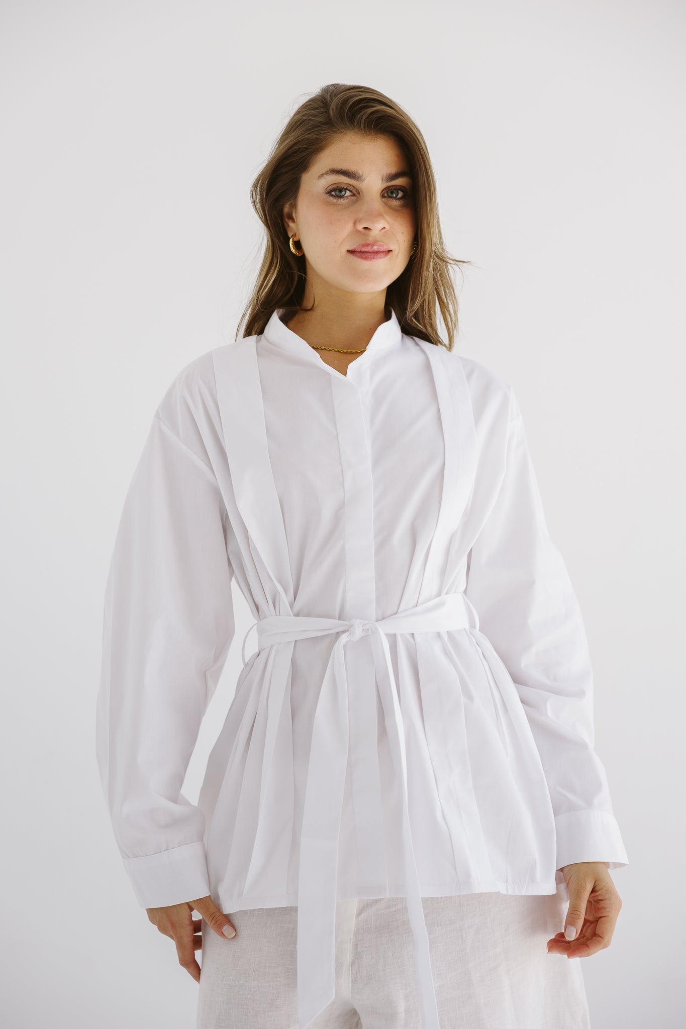 Star Girl Shirt White - AB ESSENTIALS