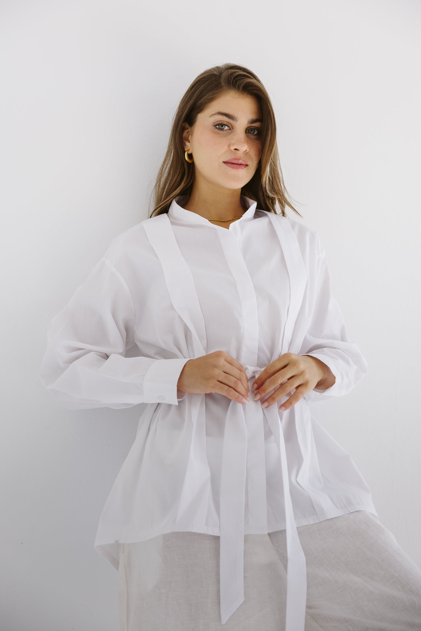 Star Girl Shirt White - AB ESSENTIALS