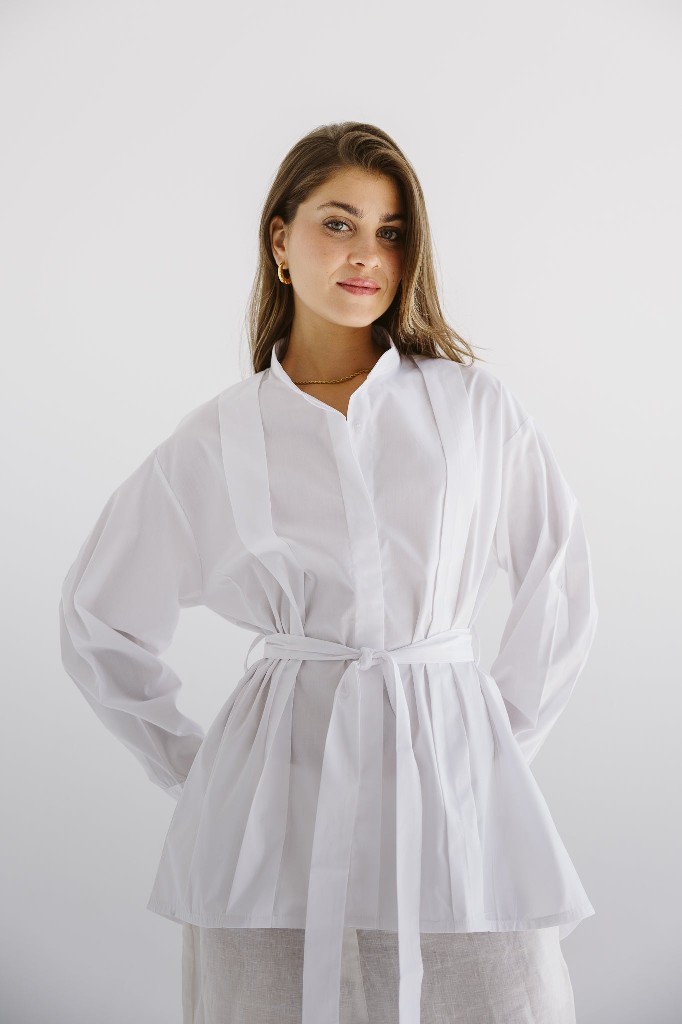 Star Girl Shirt White - AB ESSENTIALS