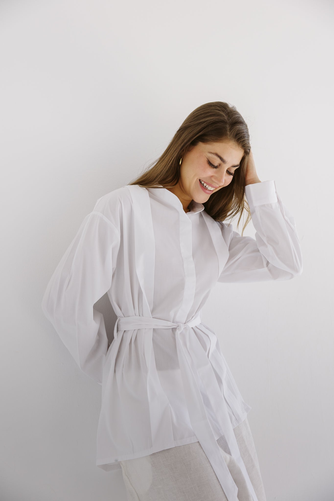 Star Girl Shirt White - AB ESSENTIALS