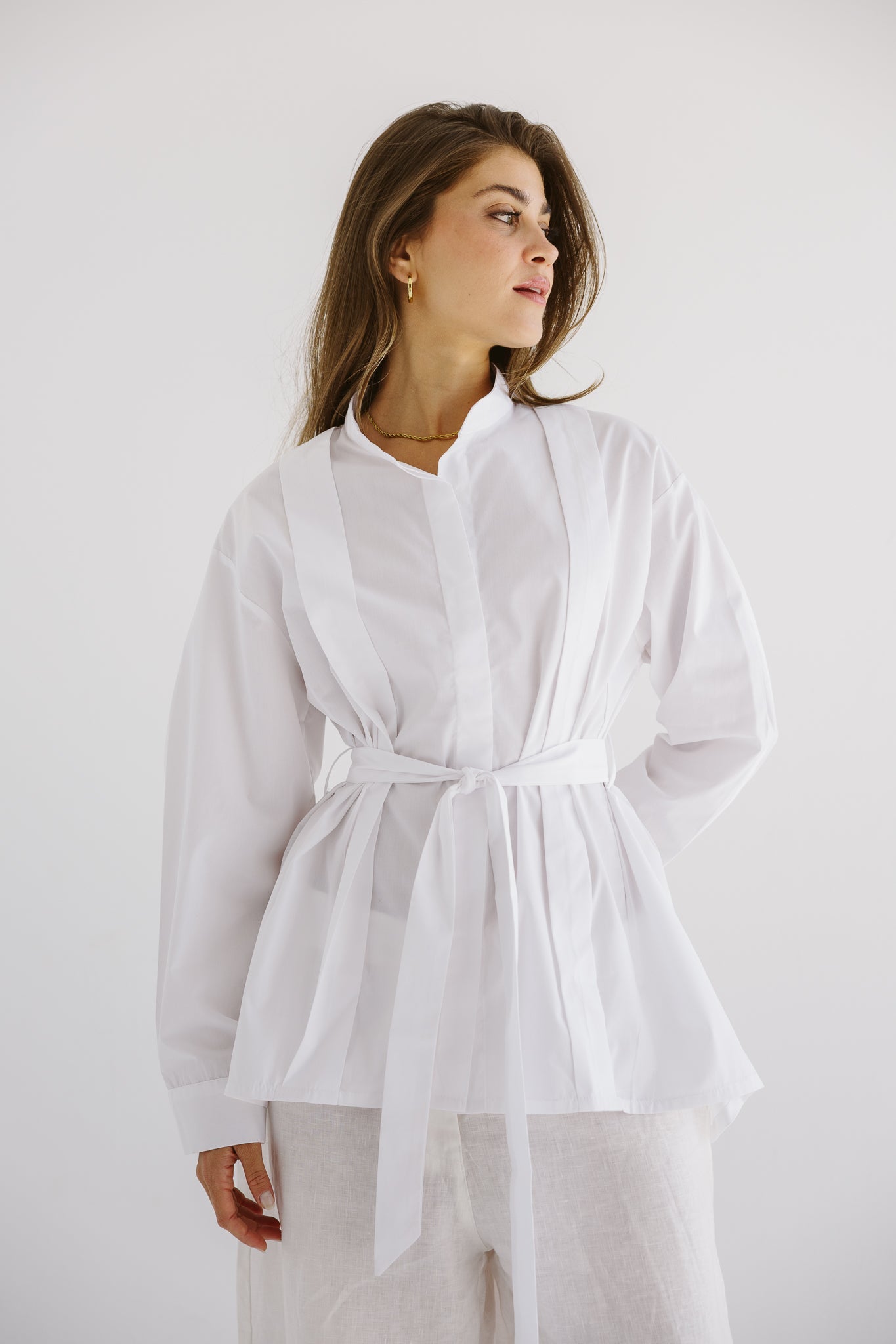 Star Girl Shirt White - AB ESSENTIALS