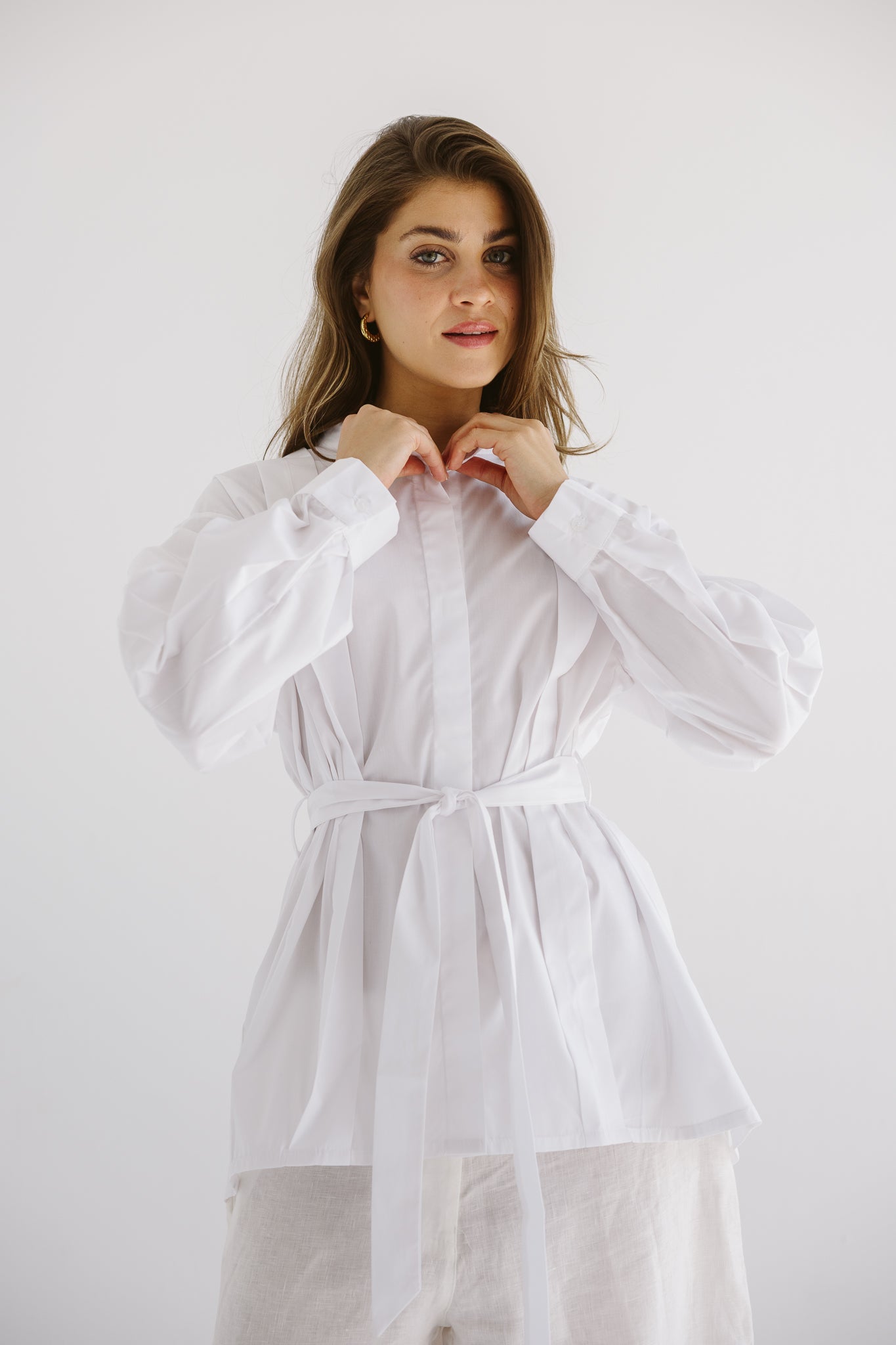 Star Girl Shirt White - AB ESSENTIALS