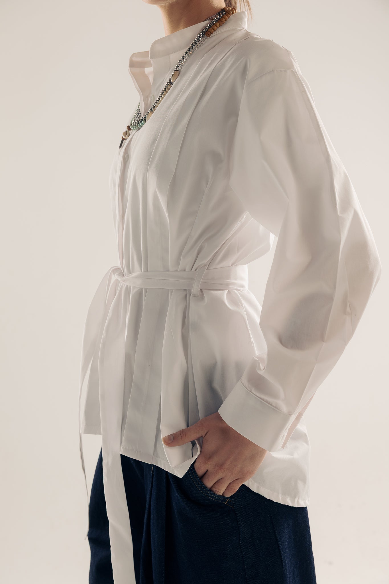 Star Girl Shirt White - AB ESSENTIALS