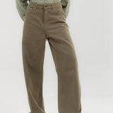 Straight Leg Jeans Olive - AB ESSENTIALS