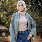 Street Bomber Green - AB ESSENTIALS